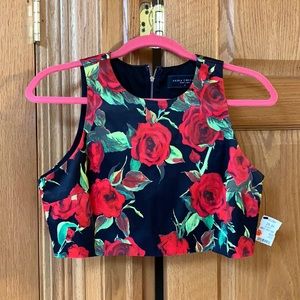 Akira Floral Crop Top